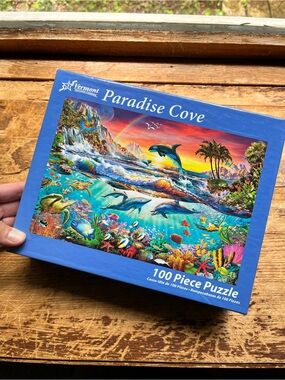 Paradise Cove 100-Piece Blue Kids Puzzle